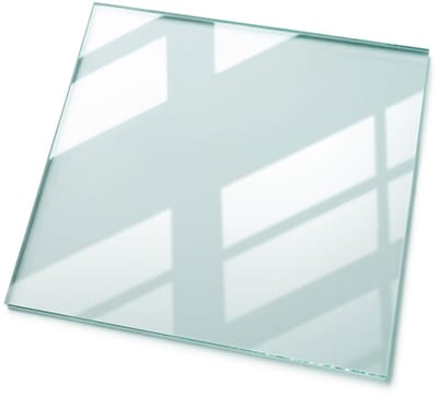 Tulup Tafelblad Glas - Glazen Plaat - 50 cm x 50 cm - Transparant Tafelblad - Vierkant Tafelblad Glas - Transparant Glazen Tafelblad voor de Woonkamer - Glasplaat Tafel