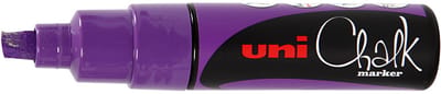 uni-ball Krijtmarker paars beitelvormige punt van 8 mm