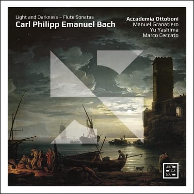 Manuel Granatiero, Marco Ceccato, Accademia Ottoboni - C.P.E. Bach: Light And Darkness. Flute Sonatas (CD)