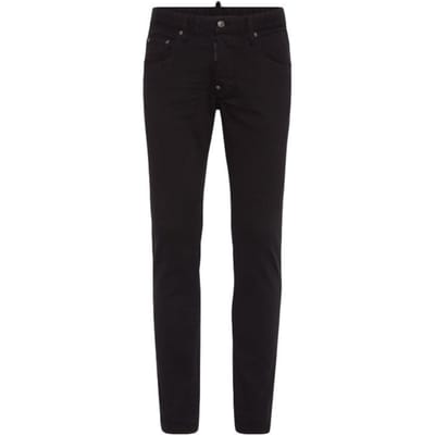 Dsquared2 Zwarte Skaterjeans