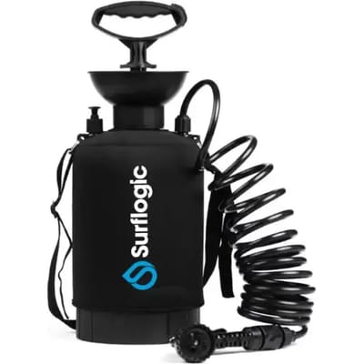 Surflogic Portable 5l Douche Zwart