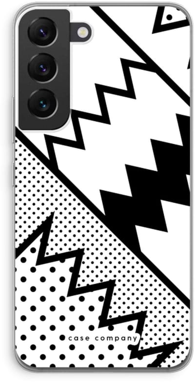Case Company® - Hoesje geschikt voor Samsung Galaxy S22 hoesje - Pop Art #5 - Soft Cover Telefoonhoesje - Bescherming aan alle Kanten en Schermrand