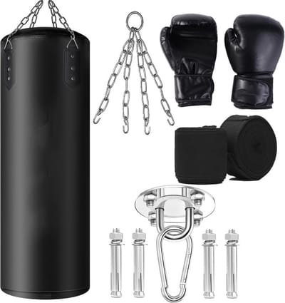 ApexArte® Kickboks Set Volwassenen - Boksset Kinderen - Bokshandschoenen
