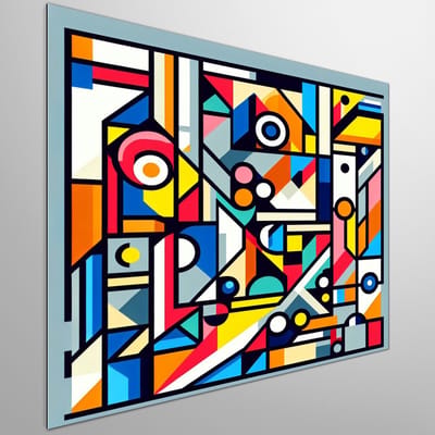 Kunstprint | Wanddecoratie | Dibond | 60 × 60 cm