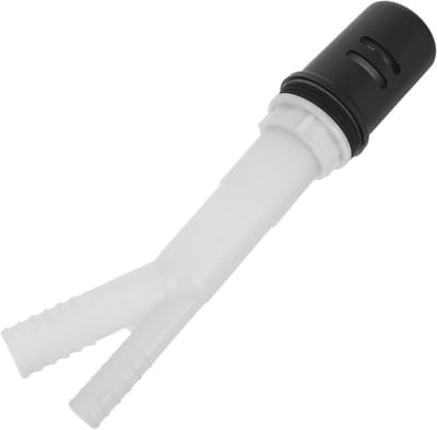 Vaatwasser Luchtspleet Deksel - Afvoerbeveiliging Keuken - Voorkomen Overloop - Universele Compatibiliteit - 24.5CM - Zwart