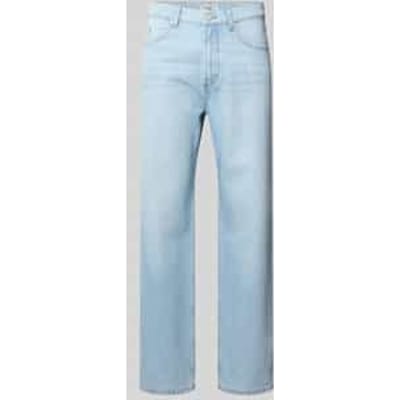 Wide & loose fit jeans van puur katoen