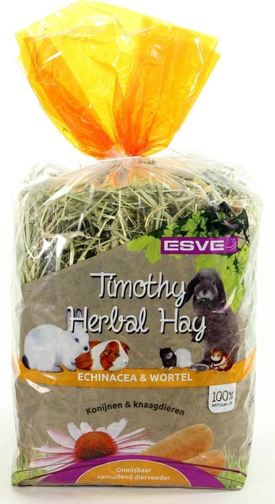 ESVE Timothy hooi met kruidenmix 600 g Echinacea & Wortel
