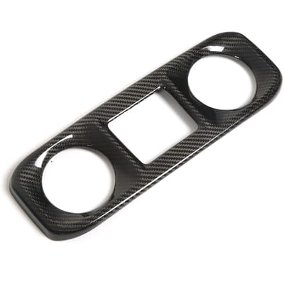 Cache de Grille d'Aération en Fibre de Carbone Décoration Intérieure de Remplacement Pour Mercedes‑Benz G500 G63 W464 black