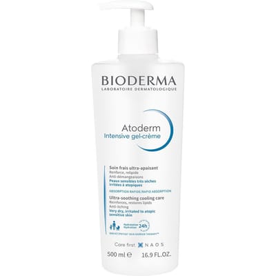 Atoderm Intensive Gel-crème Dagelijkse Zorg voor Atopische Huid 500 ml