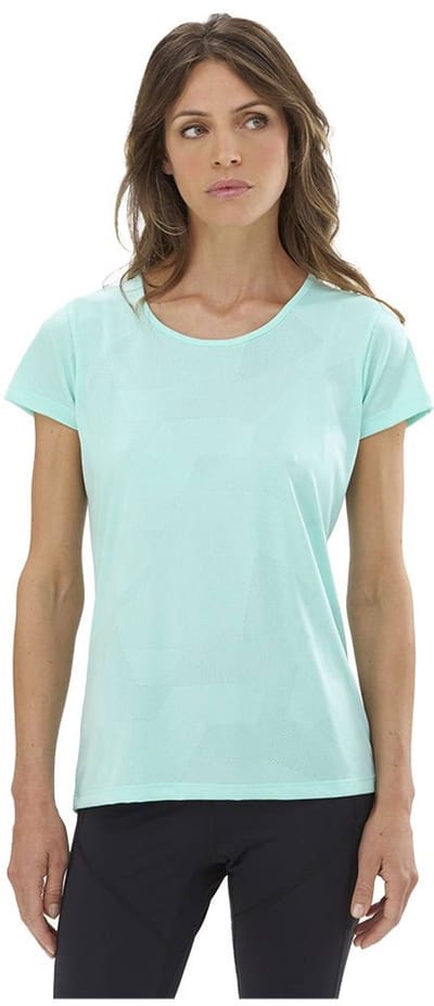 Millet Hiking Jacquard T-shirt Met Korte Mouwen Blauw XL Vrouw