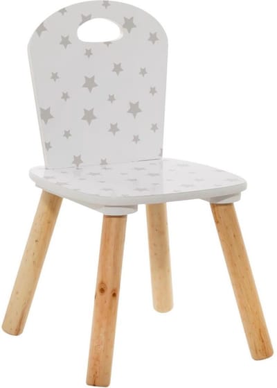 Eazy Living Kinderstoel Nuage Sterren Wit