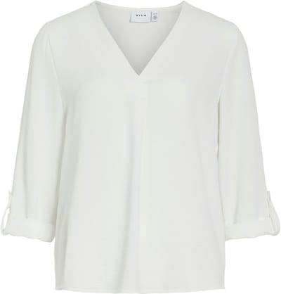 VILA - VIJOSA 3/4 V-NECK TOP - NOOS - Dames - Blouses