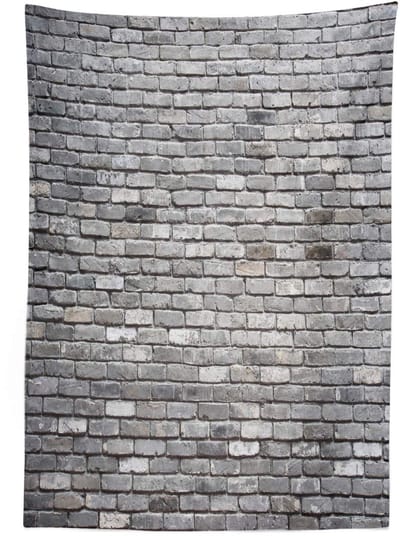 ABAKUHAUS Tafelkleed 140x170 cm – Grijs satijnmix, wasbaar