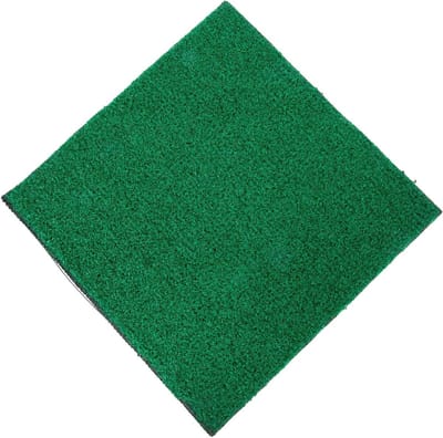 Kunstgras Mat - Terrarium Bodembedekking - Dierenverblijf Inrichten - Duurzaam Hars Materiaal - 30x30 cm - Donkergroen