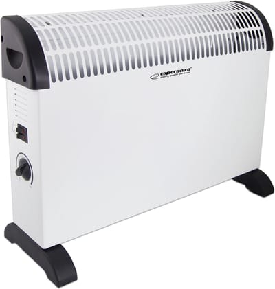 MOZY - Convectorkachel - 3 Standen - 750W / 1250W / 2000W - Wit - Elektrische Kachel - Draagbaar - Convectorheater