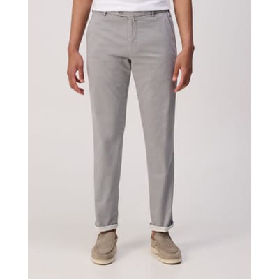 Meyer Broek New York Fine Pima Cotton Satin Kapok Subtle Texture Pattern Licht Grijs / male