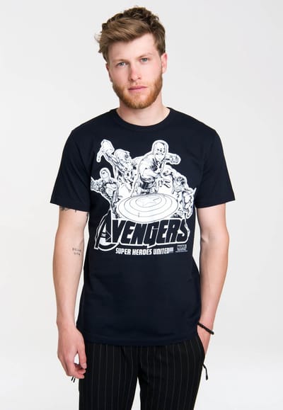 Logoshirt T-Shirt Avengers - Marvel - Heroes United