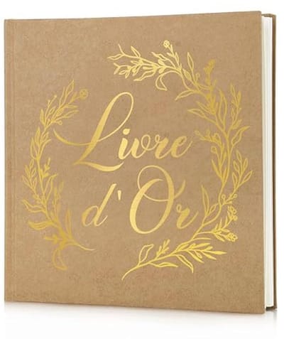 Gastenboek Hardcover voor Bruiloft, Verjaardag, Doop en Pensioen - 60 Pagina's