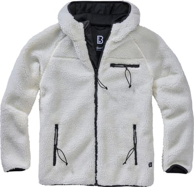 Brandit - Teddyfleece Worker Jacket - 5XL - Wit