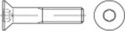 TOOLCRAFT 401639 Verzonken schroeven M4 16 mm Binnenzeskant (inbus) DIN 7991 ISO 10642 RVS 100 stuk(s)