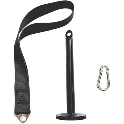 Fitness Armworstel Training Strap voor Thuisgym Versterk Vinger Pols Onderarm Armworstel Pronatie Touw Handgreep Band black