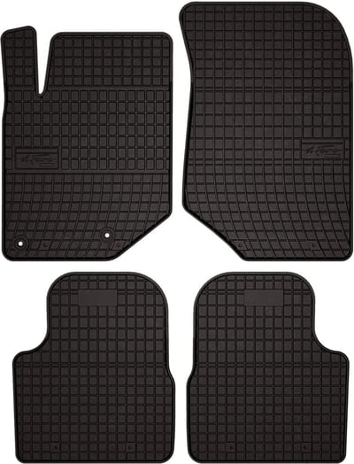 Wielganizator SolidPRO Serie - Rubber Autovloermatten - Zwart - Peugeot 2008 II - 2019