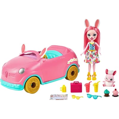 Konijn auto spelletjes Mattel Frankrijk Enchantimals