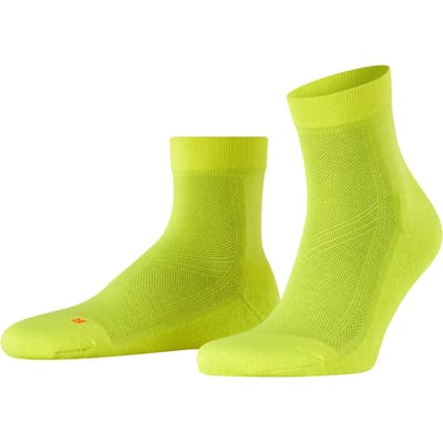 FALKE Cool Kick eenkleurig functioneel materiaal sokken unisex geel - maat 42-43