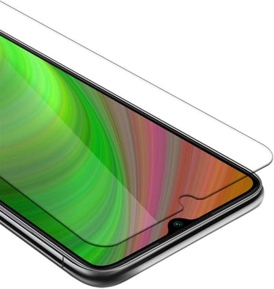 Cadorabo Screenprotector geschikt voor Xiaomi RedMi NOTE 8T - Pantser film Beschermende film in KRISTALHELDER Geharde (Tempered) display beschermglas in 9H hardheid met 3D Touch