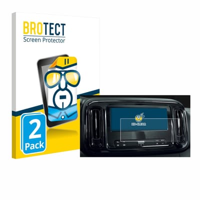 BROTECT - Screenprotector voor Mercedes-Benz Vito MBUX 10.25" (2022) - Folie Beschermfolie transparant 2 Stuks