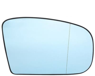 SPHProducts - Achteruitkijkspiegel - Verwarmd - Wit/blauw glas - Zijspiegel - Geschikt voor Mercedes Benz S Klasse W220 en CL W215