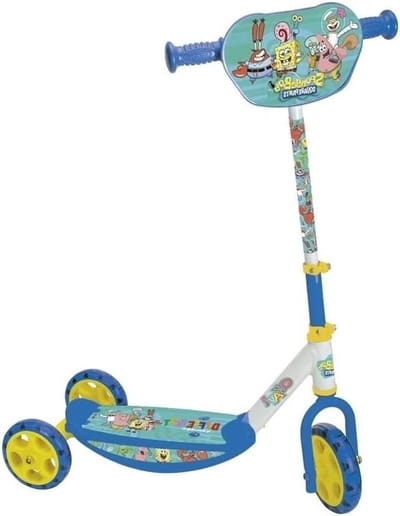 Step met wielen - Kinderscooter driewieler - Buiten spelen - Verstelbaar stuur - 1512 cm wielmaat - Geel