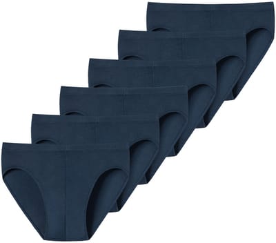 Uncover by Schiesser Slip UNCOVER Cotton 6PACK Supermini Set van 6