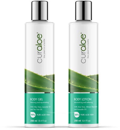 Curaloe Body gel & bodylotion pakket.