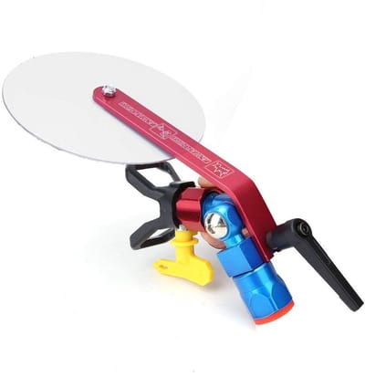 Dailygoods- Sproeigeleider Verstelbaar - Universele Verfplaat - G7/8 Inch Aansluiting - 5000 psi Werkdruk - Inclusief Mondstukbasis - Efficiënte Spuitrichting - Verfspuitaccessoire