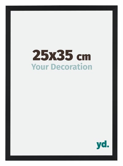Your Decoration - Fotolijst 25x35 cm - MDF - Zwart Mat - Catania