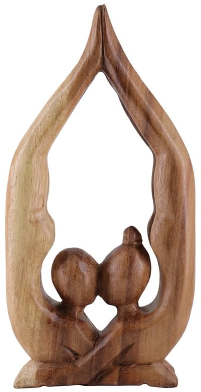 Objekt Joga dubbel hout