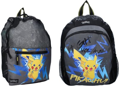Pokemon tassenset; rugzak en gymtas