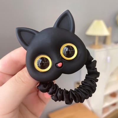 Vrouwen Leuke Kat Haarbanden Elastiekjes Elastische Haarbanden Koreaanse Hoofddeksels Kinderen voor Meisjes Mooie Haaraccessoires Ornamenten
