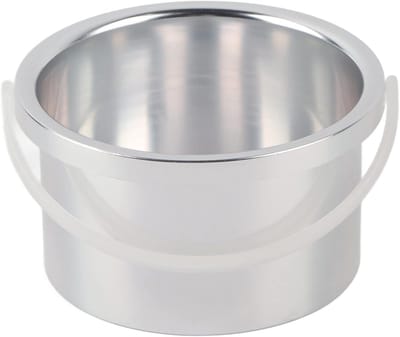 Waxverwarmer Pot - Reservepan Hars - Harsen Thuis - Antiaanbaklaag - 10.5 cm Binnenmaat - Zilverkleurig