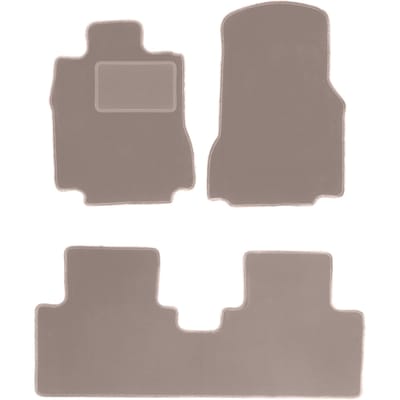 Beige velours matten voor: Mercedes A W168 hatchback (1997-2005)