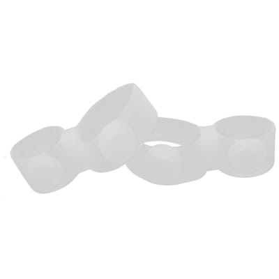 2 stuks Magnetische Therapie Afslankende Teenringen Gewichtsverlies Teenringen Siliconen Teen Massage Tool