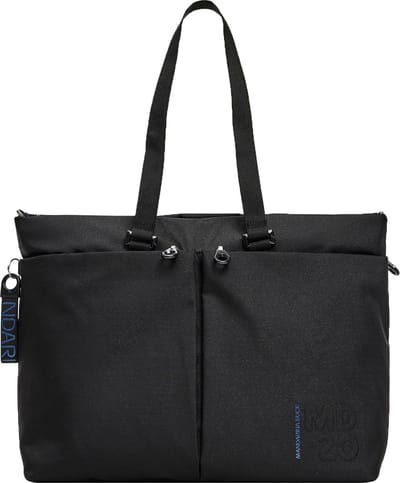 MANDARINA DUCK met laptopvak MD20 Shopper Black Zwart