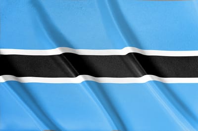 Vlag Botswana| Botswaanse vlag | Alle Afrikaanse vlaggen | 52 soorten vlaggen | 200x100cm