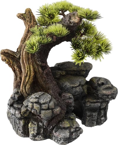 Aqua D'ella Bonsai - Aquariumdecoratie - 16.5 x 16.5 x 18 cm
