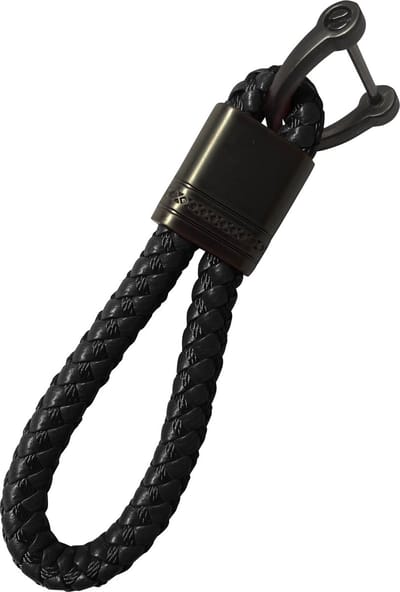Sleutelhanger Touw Koord Sleutelhanger - Touw Sleutelhanger Zwart