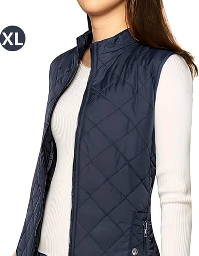 Livano Bodywarmer - Waistcoat Met Ritssluiting - 4 Seizoenen - Outdoor - Voor Dames - Koningsblauw - Maat XL