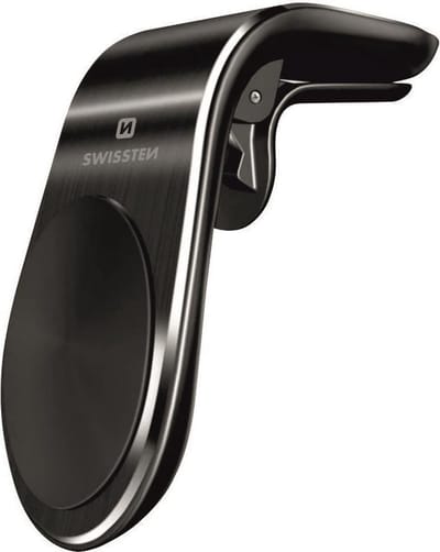 Swissten Telefoonhouder Auto Magneet S-Grip Ventilatierooster - Zwart