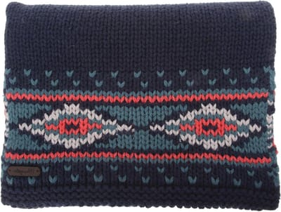 Knit Scarf Mood Indigo Folk Style - Damessjaal, Eenheidsmaat