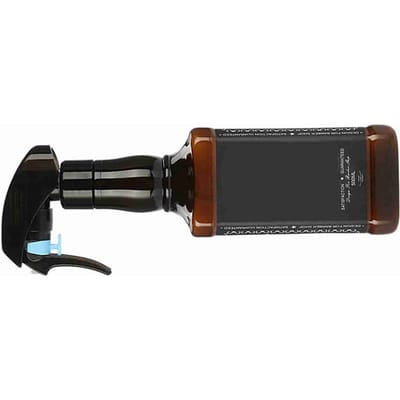 Bouteille Pulvérisateur Cheveux en Plastique 500ml Salon Coiffeur Outils Cheveux Pulvérisateur d'Eau (marron)